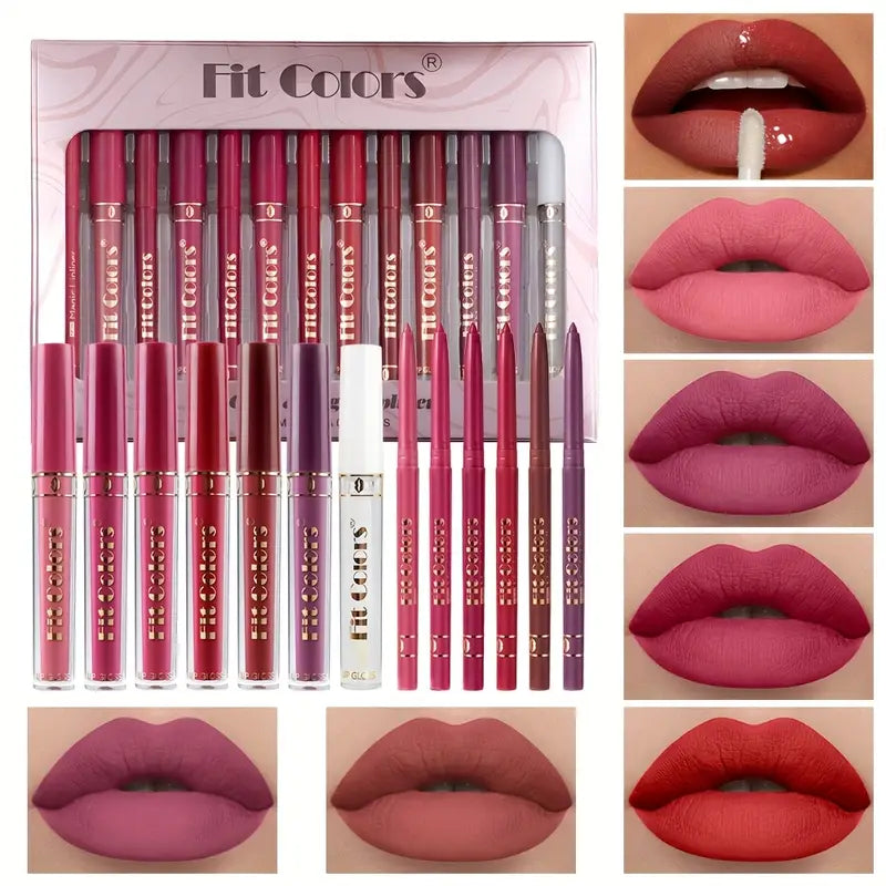 Glam Makeup Assorted Lip Color Set