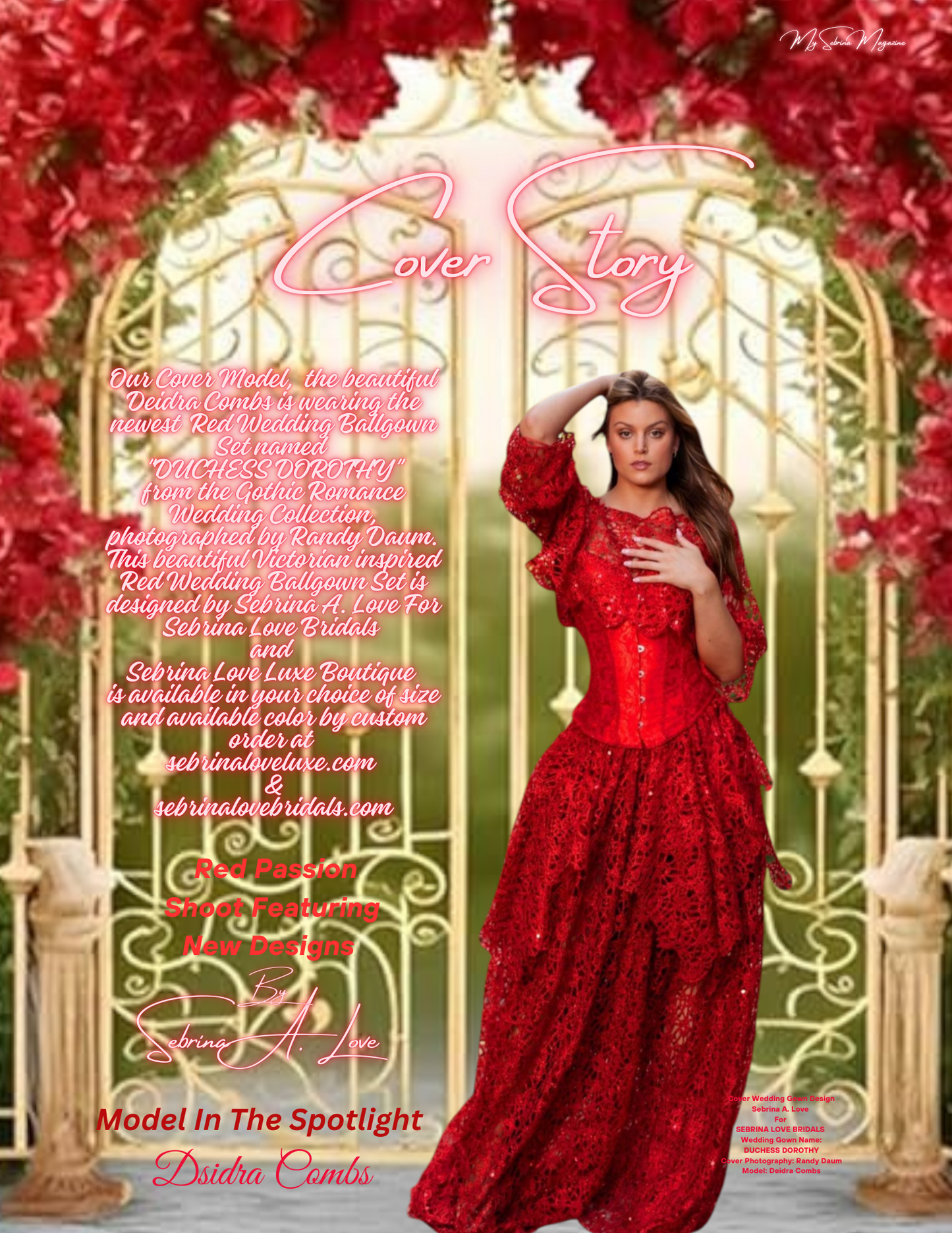 MY SEBRINA MAGAZINE -Print- (April 2025 Spring In Bloom Issue) Free Gift Card with magazine