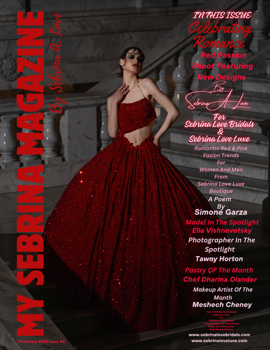 MY SEBRINA MAGAZINE -Print- (February 2025 Valentines Issue) Free Gift Card with magazine
