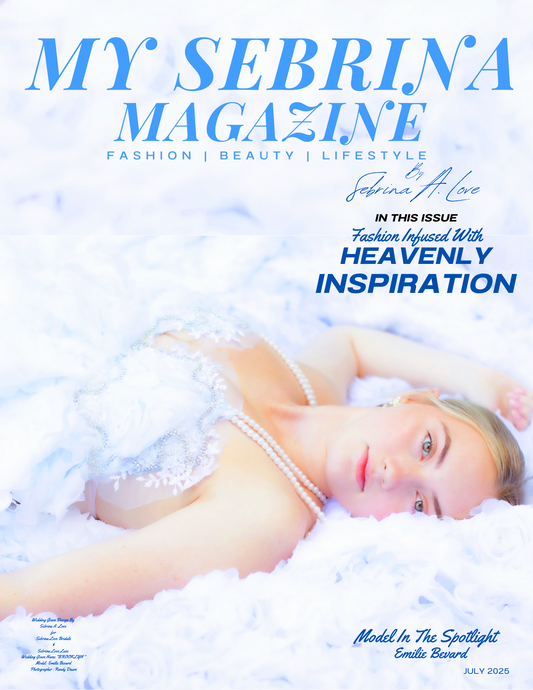 MY SEBRINA MAGAZINE -Print- ("HEAVENLY INSPIRATION" August 2025 Issue) Free Gift Card with magazine