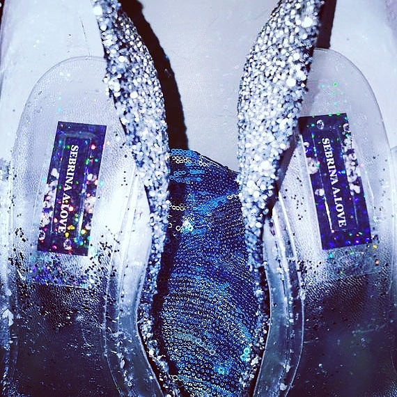 "MARILYN" Crystal Diamante Rhinestone Wedding Stiletto Pumps