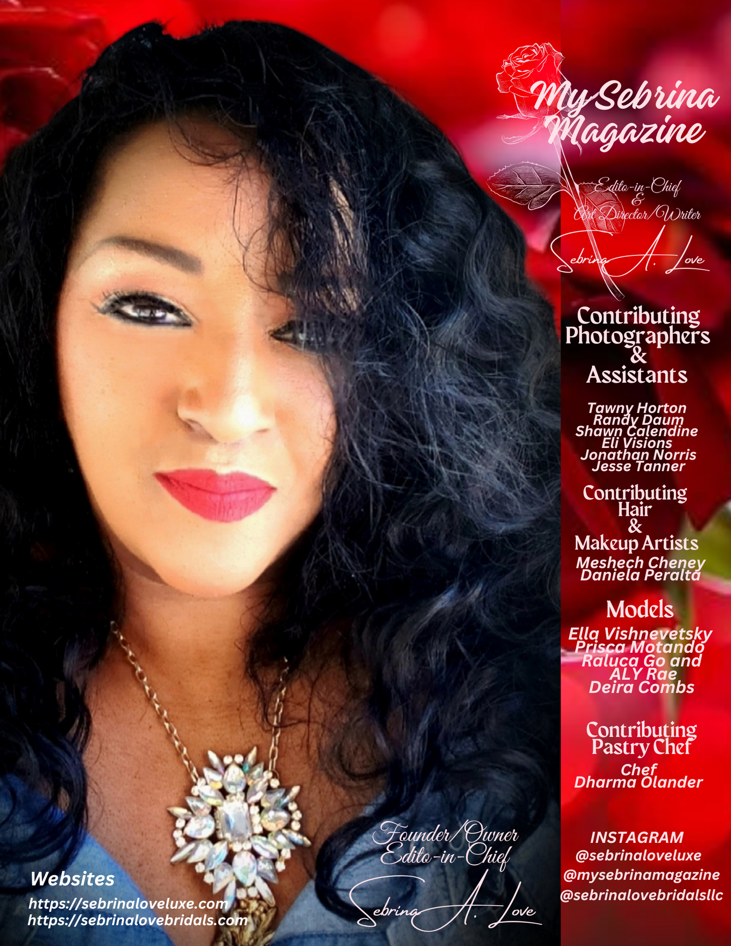 MY SEBRINA MAGAZINE -Print- (February 2025 Valentines Issue) Free Gift Card with magazine