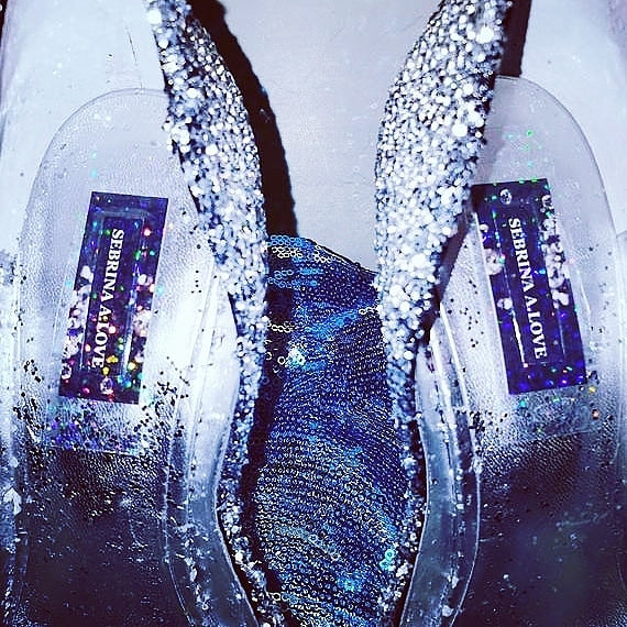 "MARILYN" Custom Order Crystal Diamante Stiletto Pumps