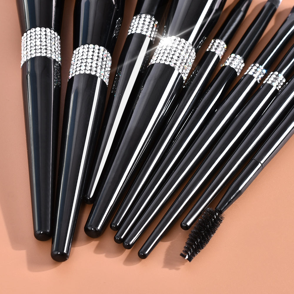 Gothic Diamond Makeup Artistry Brush Set