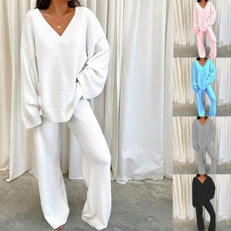 Cozy Grey 2pc Loungewear Set