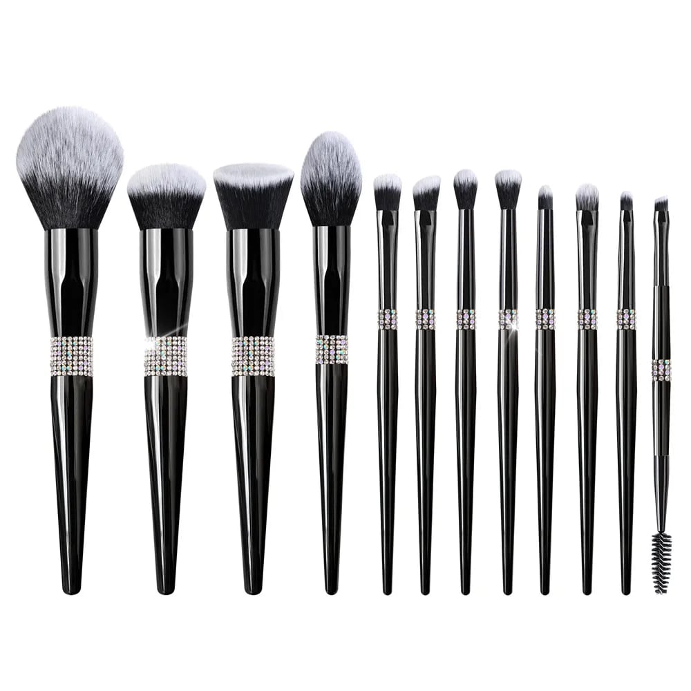 Gothic Diamond Makeup Artistry Brush Set