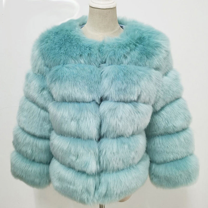 Plush Hot Pink Faux Fur Jacket