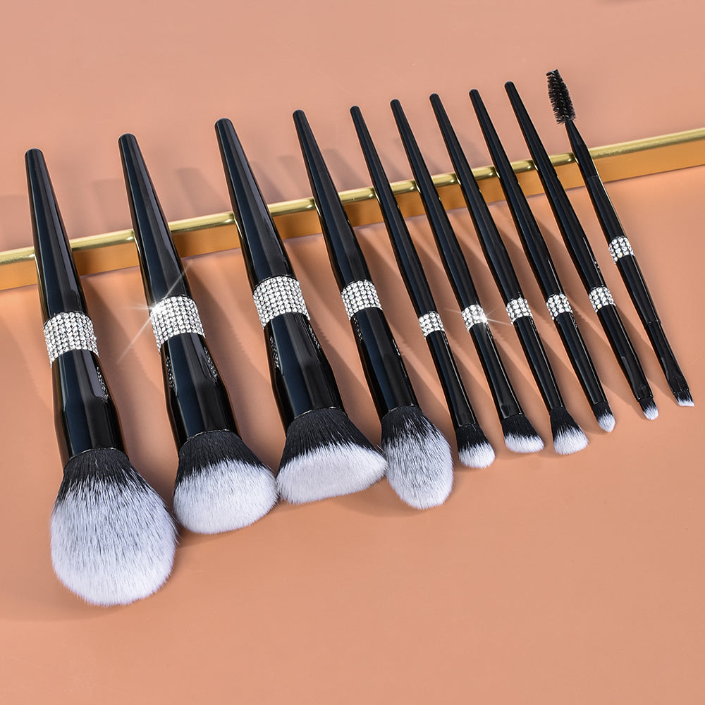 Gothic Diamond Makeup Artistry Brush Set