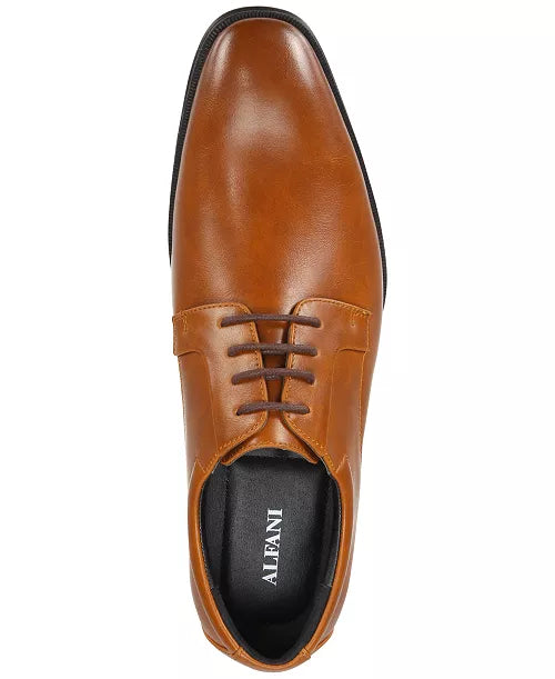Alfani Men's Tan Leather Oxfords