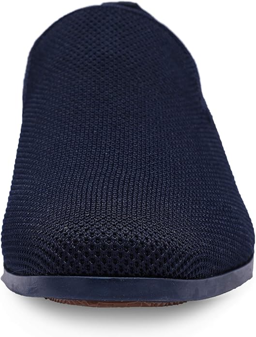 Elegant Navy Blue Men's Drivers Moccasin Loafers