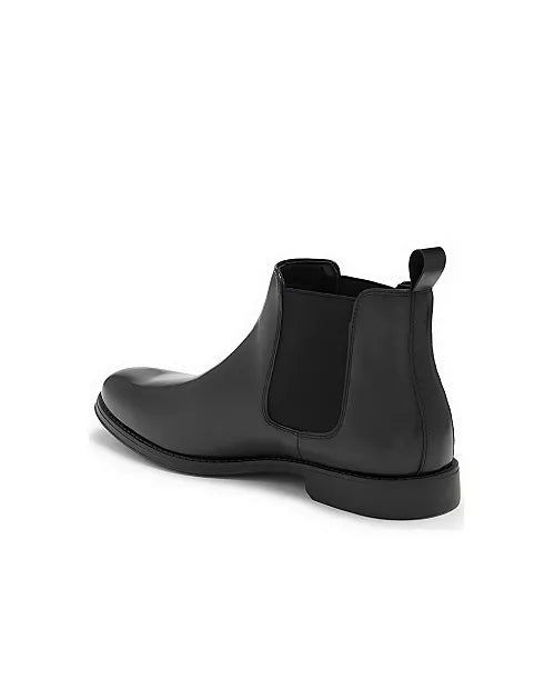 RUSH Black Chelsea Men's Drivers Ankle Boots