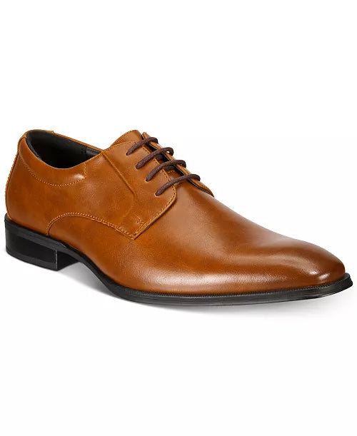 Alfani Men's Tan Leather Oxfords