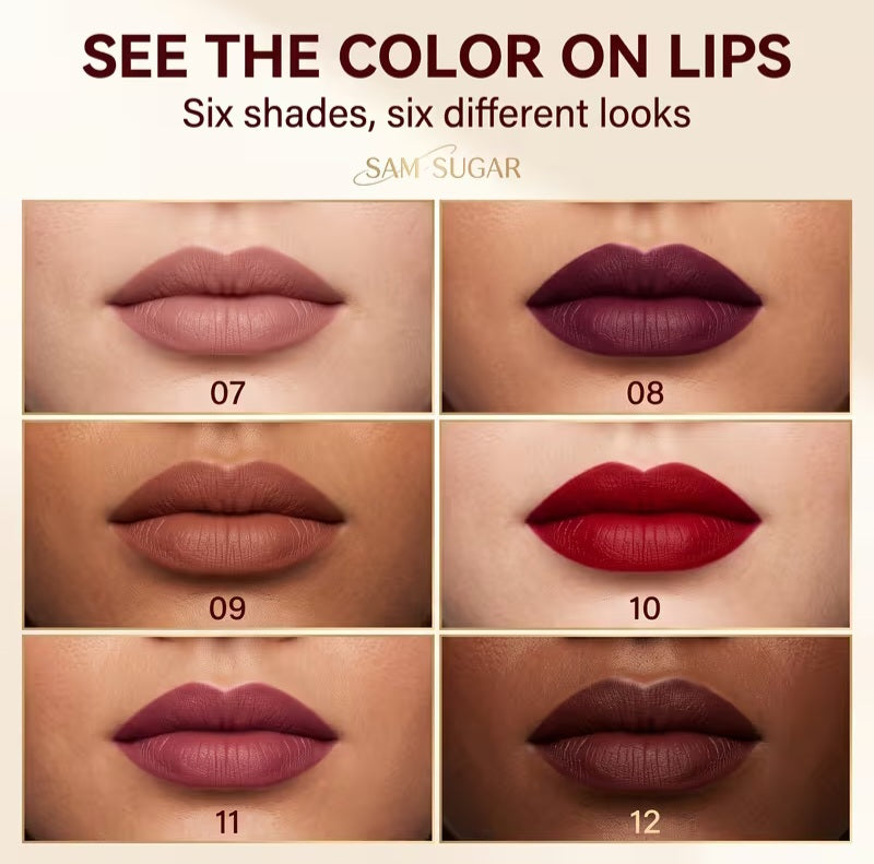 Glam Makeup Assorted Lipstick Color Set