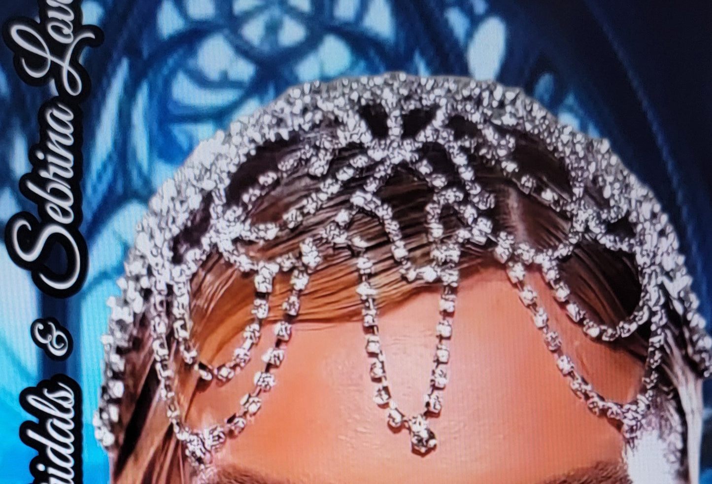 Gatsby Vintage Inspired Gold Crystal Diamante Headpiece