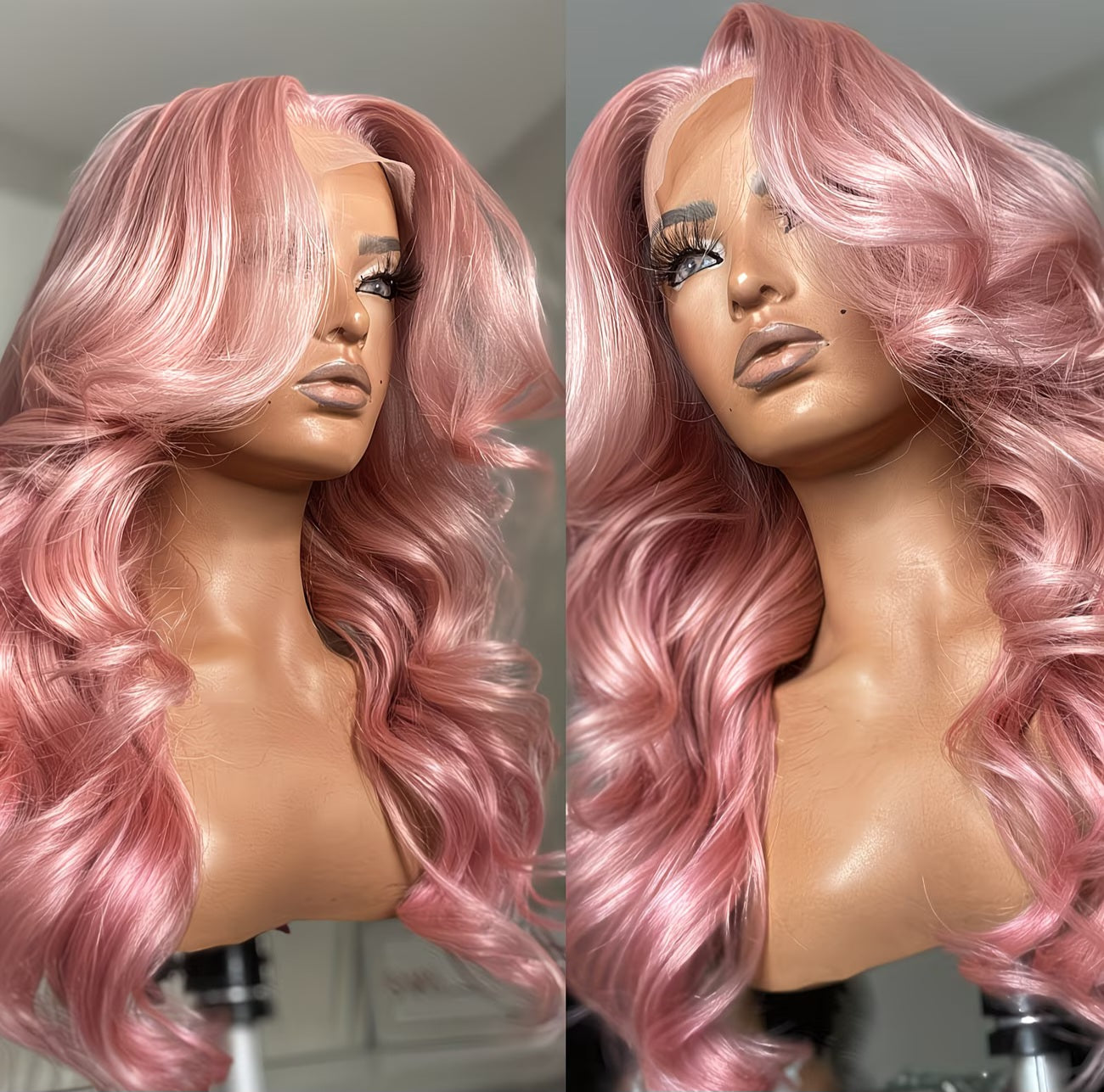 Beautiful Pink Cosplay Party Wig