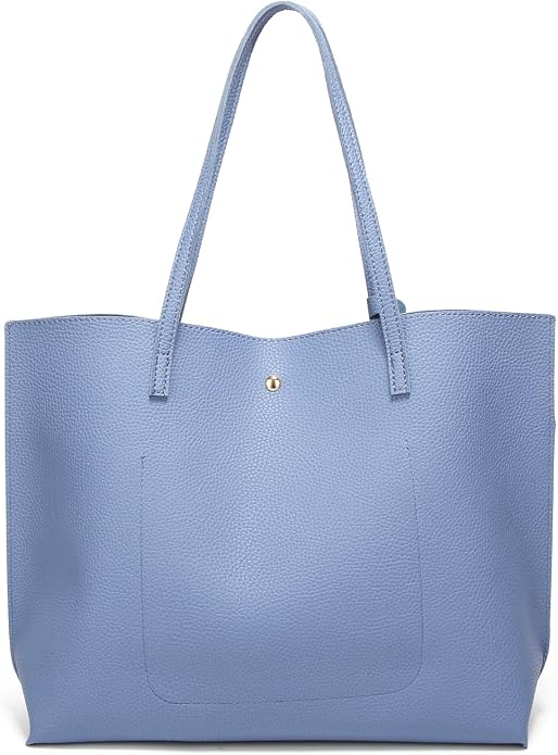 Chic Cornflower Blue Oversized Handbag Purse