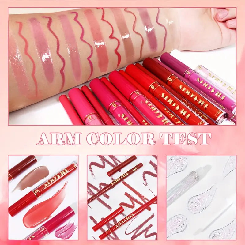 Glam Makeup Assorted Lip Color Set