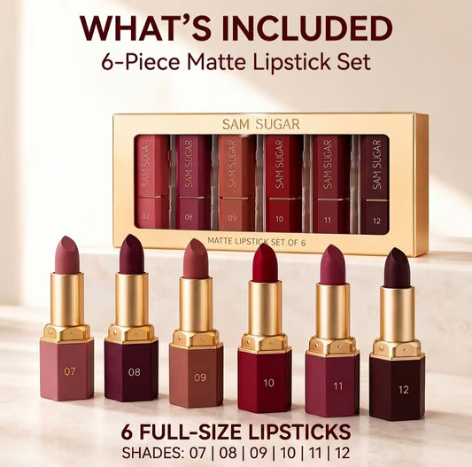 Glam Makeup Assorted Lipstick Color Set