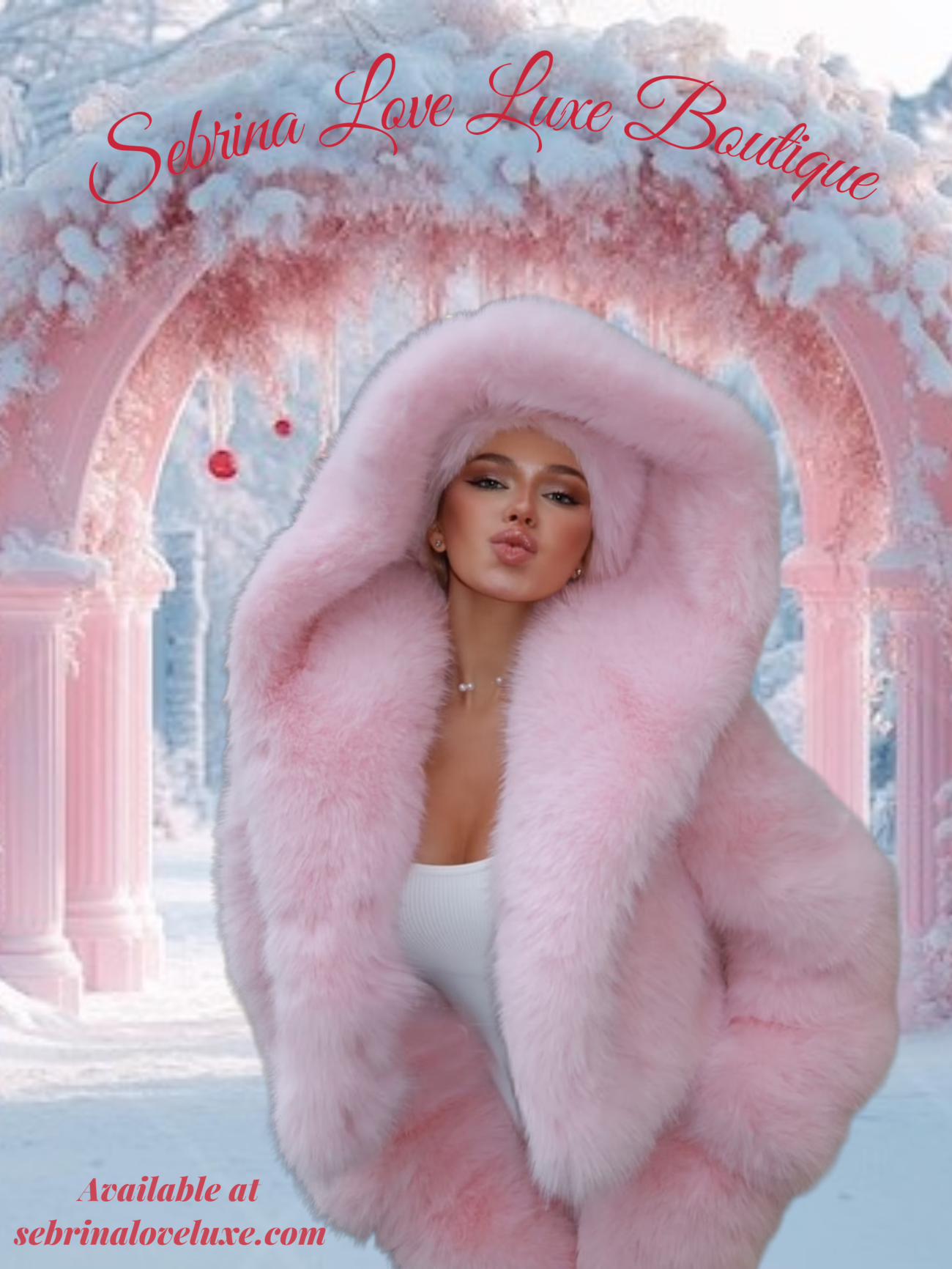 Luxe Plush Soft Pink Faux Fur Jacket