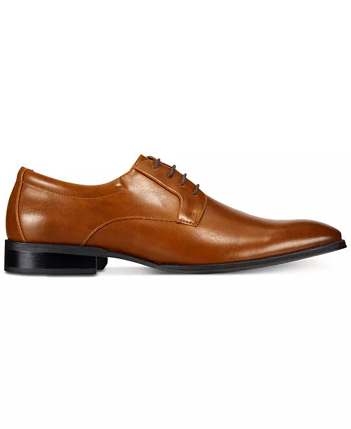 Alfani Men's Tan Leather Oxfords