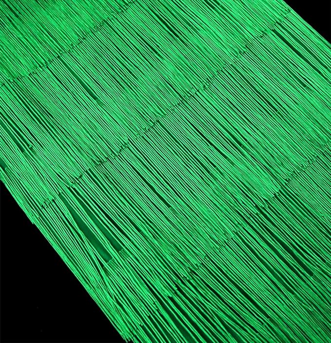 Sexy Green Fringe Midi Skirt