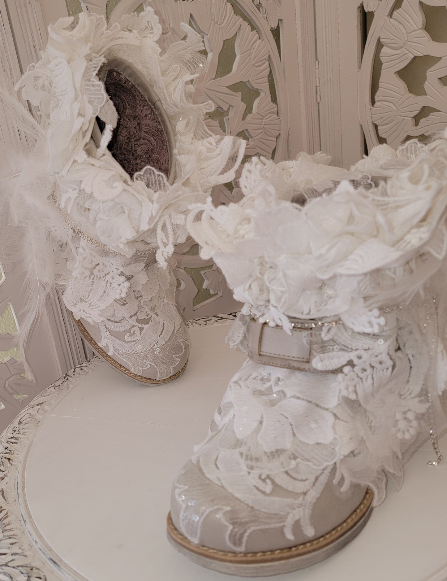 "DEMPSEY" Rustic Romance Wedding Boots