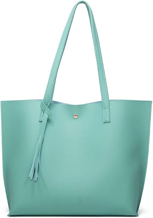 Chic Ocean Aqua Blue Mint Green Handbag Purse