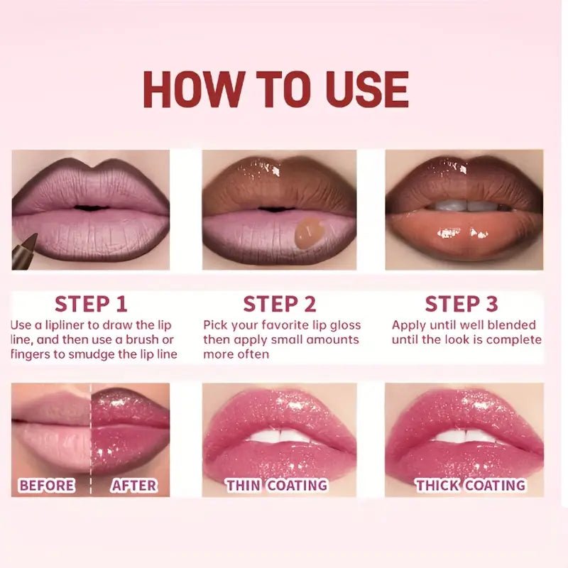 Glam Makeup Assorted Lip Color Set