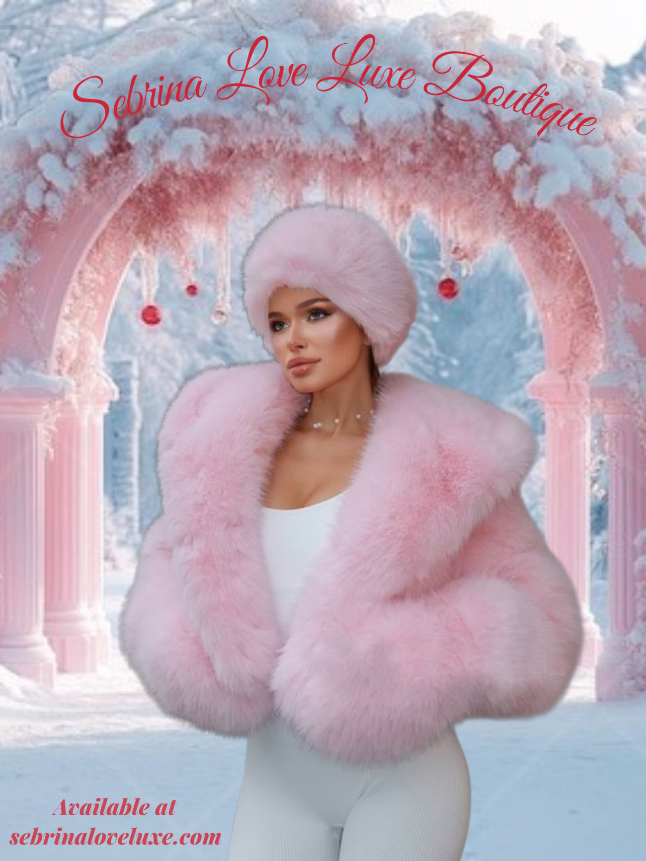 Luxe Plush Soft Pink Faux Fur Jacket