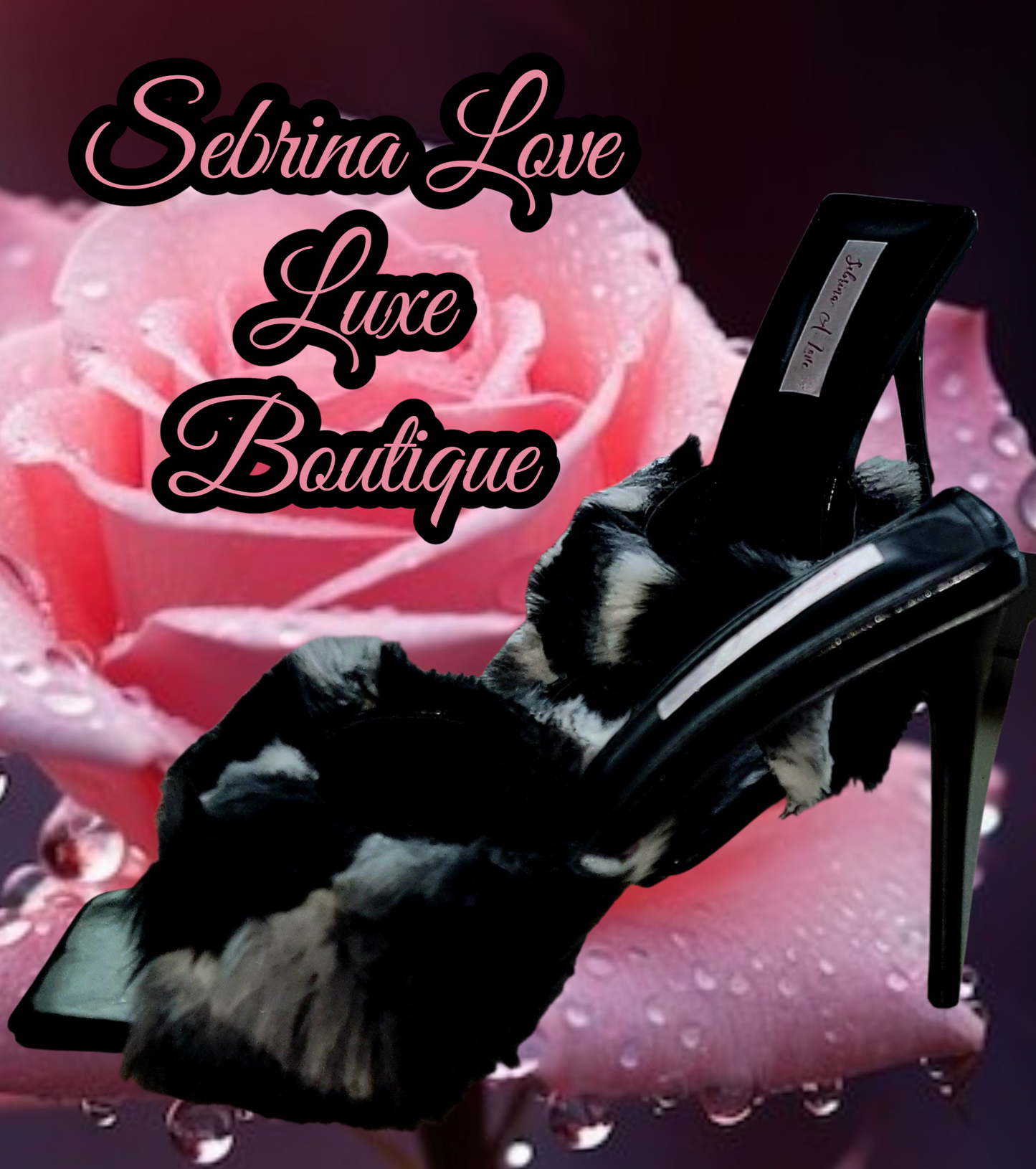 Stunningly Beautiful Luxe Faux Chinchilla Fur Stiletto Mule Heels (Custom Order)