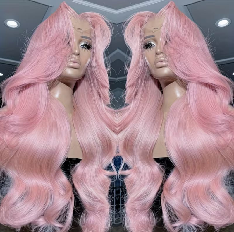 Beautiful Pink Cosplay Party Wig