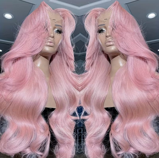 Beautiful Pink Cosplay Party Wig