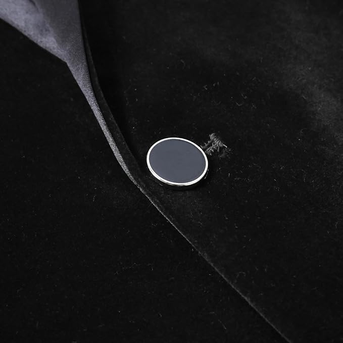 Elegant Black Velvet Dinner Formal Jacket