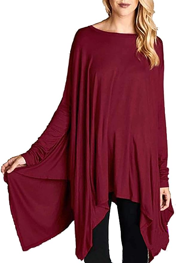 SexyRed Asymmetrical Tunic Top Dress