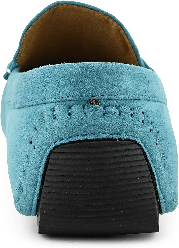 Ocean Blue Men's Drivers Moccasins