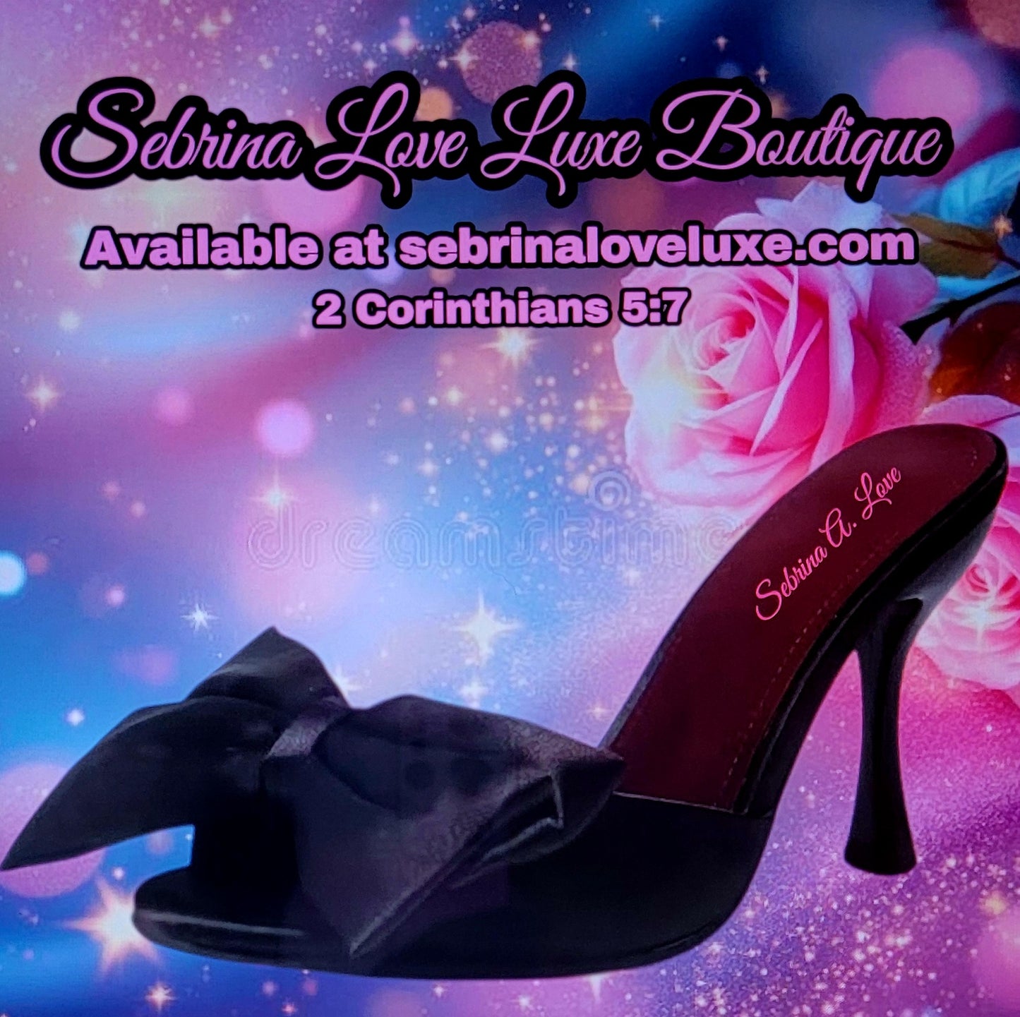 Flirty Romantic Black Bow Embellished Mules