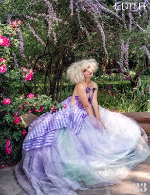 Sample Gown Set "GRETCHEN" Lavender & Mint Wedding Ballgown Set