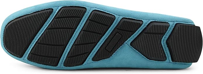 Ocean Blue Men's Drivers Moccasins