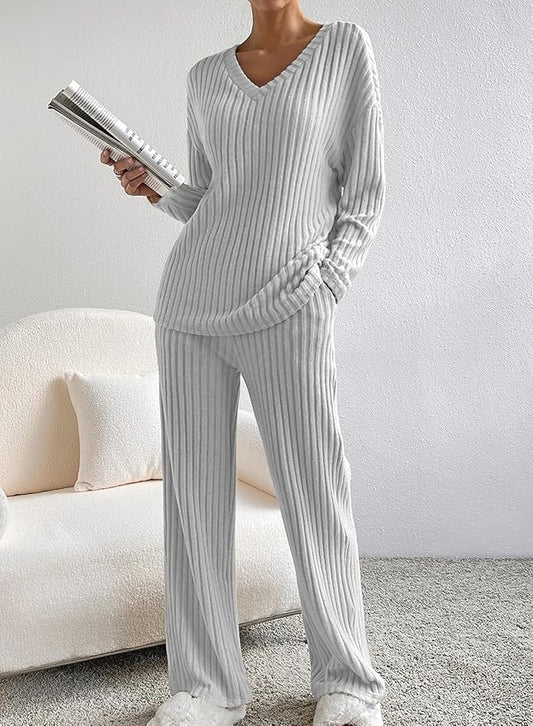 Cozy Grey 2pc Loungewear Set