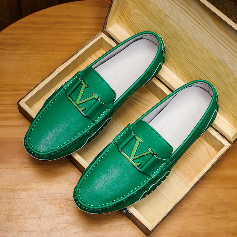 Kelly Green Men's Driving Moccasins