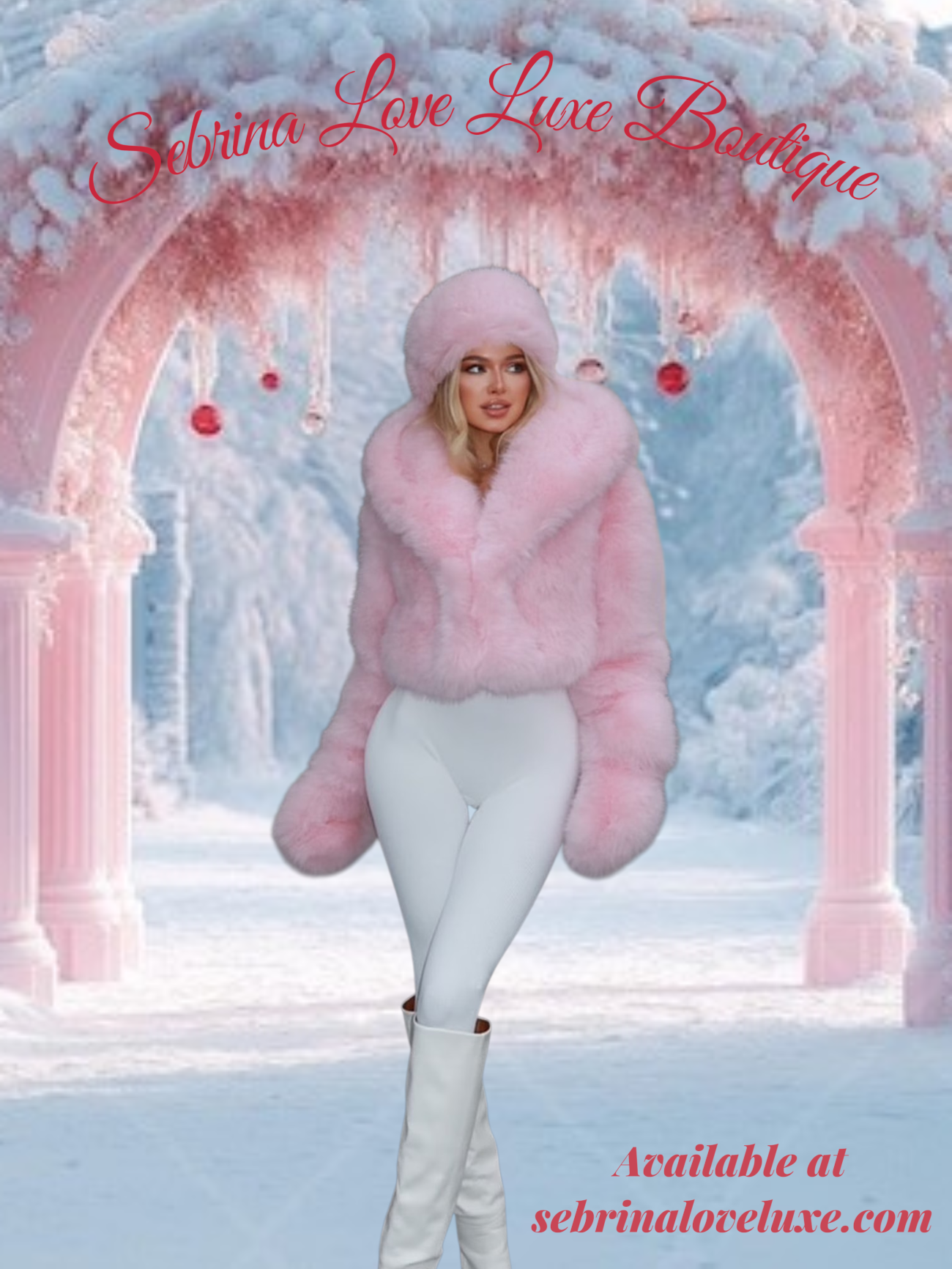 Luxe Plush Soft Pink Faux Fur Jacket